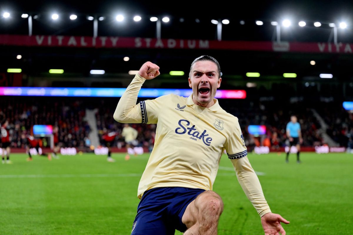 Gol tunggal Jack Grealish antar Everton tekuk Bournemouth