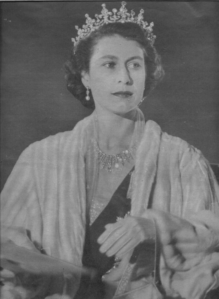 Potret Ratu Elizabeth II