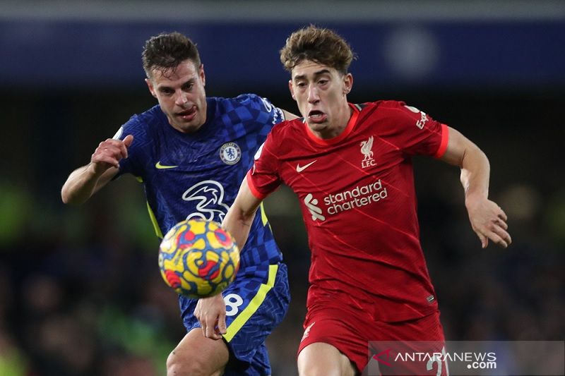 Chelsea & Liverpool berbagi poin, main imbang 2-2