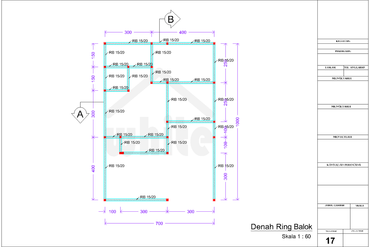 Gambar Kerja Rumah Type 36 [Indo Kontraktor Desain]