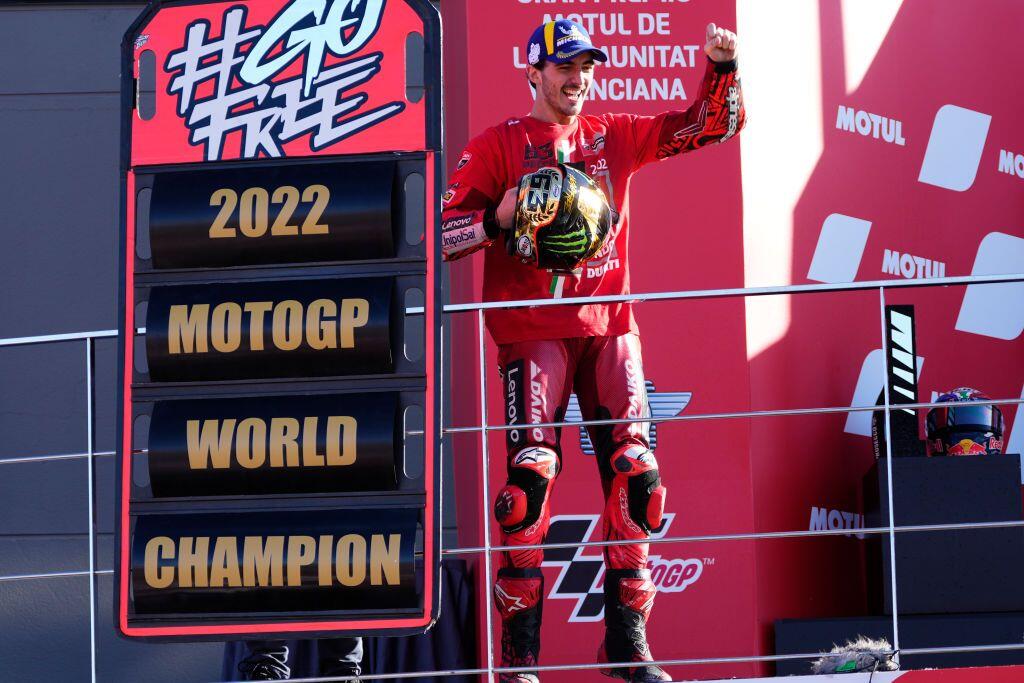 Juara Dunia MOTOGP Francesco ' Pecco' Bagnaia