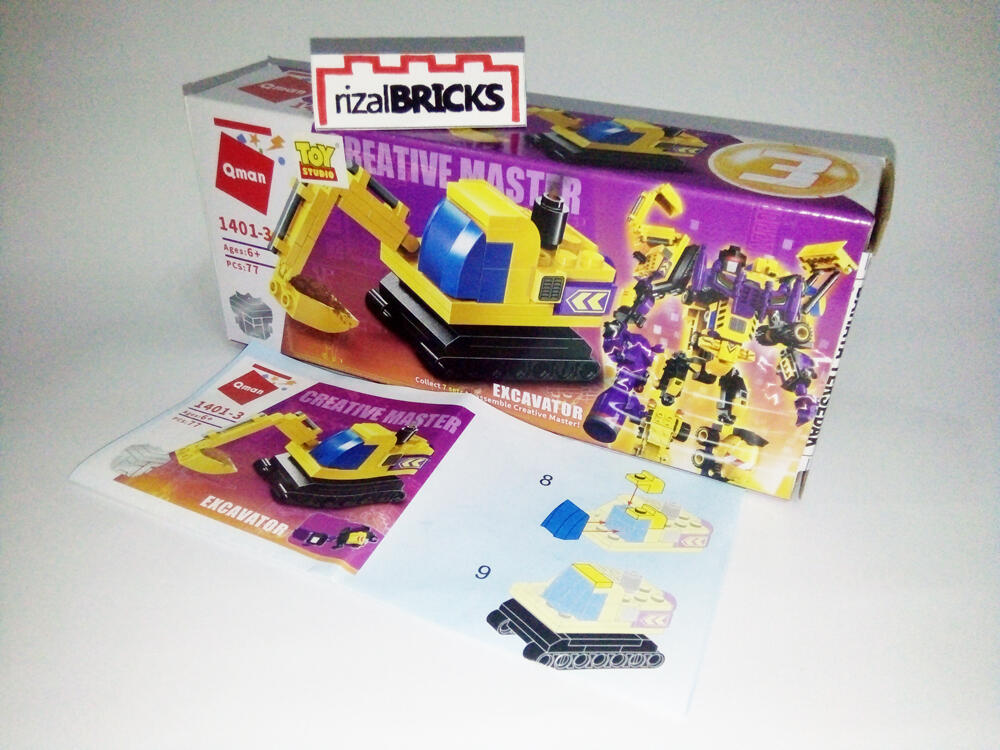 [Koleksi Mainan] Enlighten Qman 1401 Action Team Combaticons