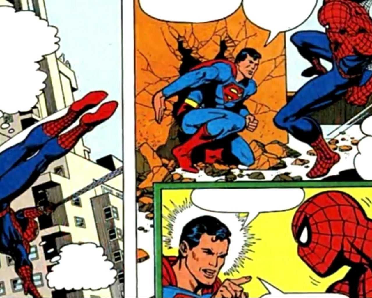 Ternyata, Spider-Man Pernah Melawan Superman Dalam Sebuah Komik Crossover?