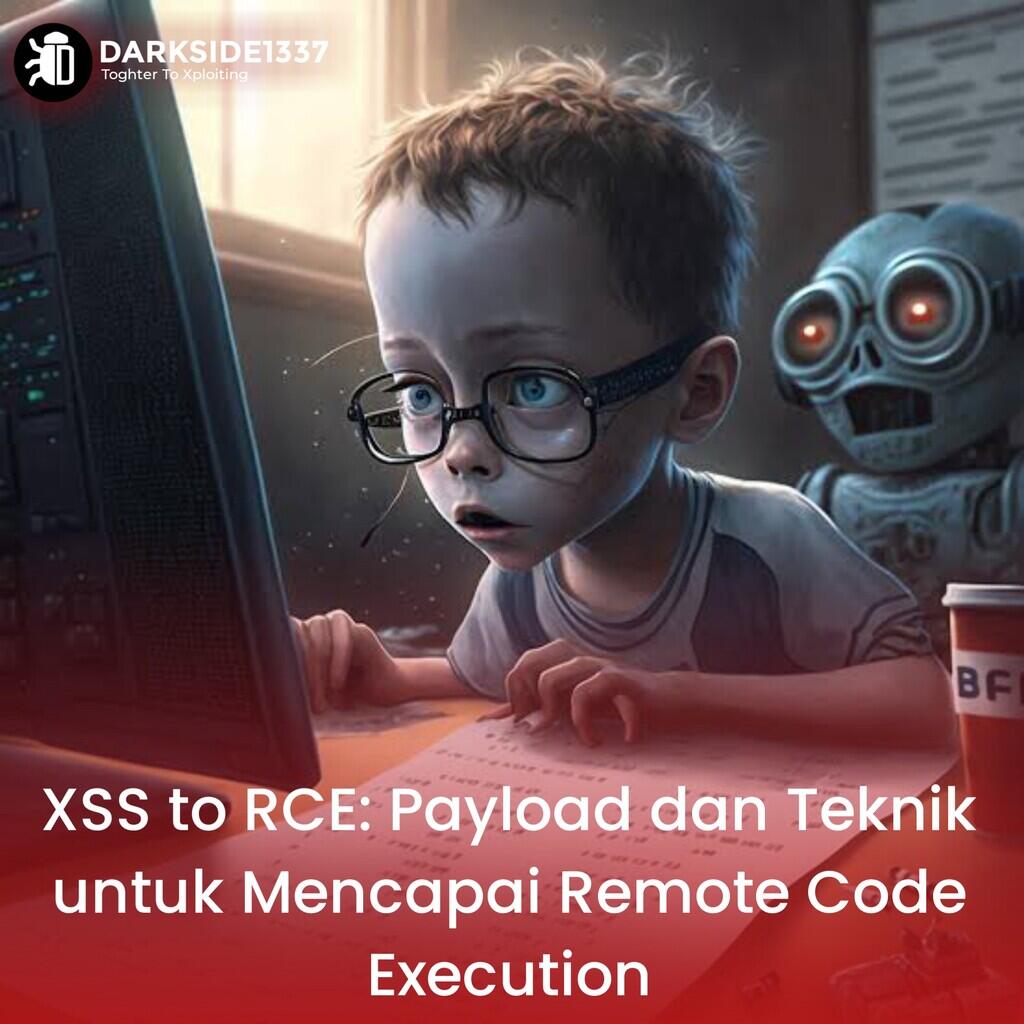 XSS to RCE: Payload & Teknik untuk Mencapai Remote Code Execution