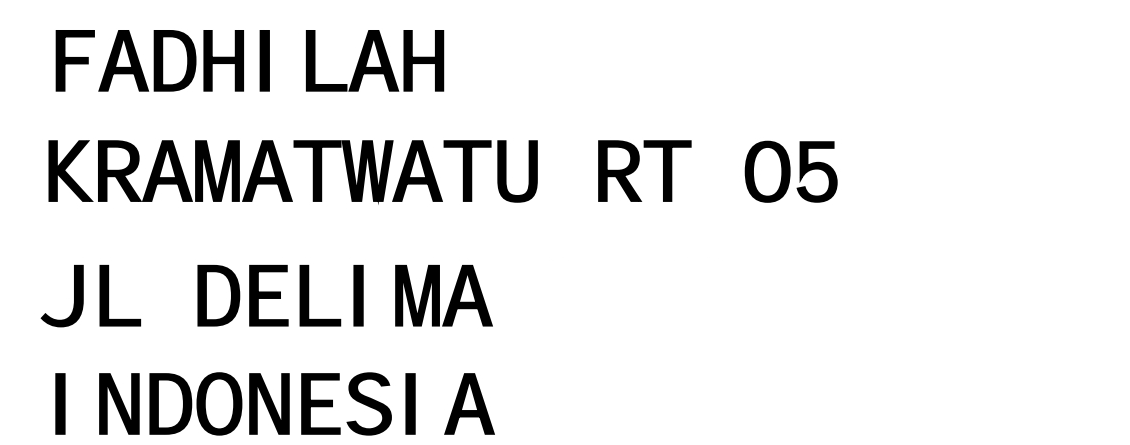 Free Pulsa 50k , Ada yg tau ini type font tipe apa?