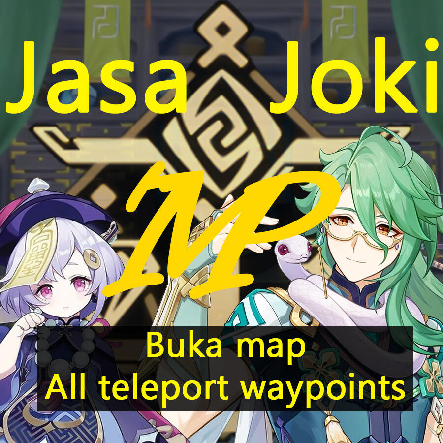 Jasa Joki Game Genshin (Buka Peta & Archon Quest)