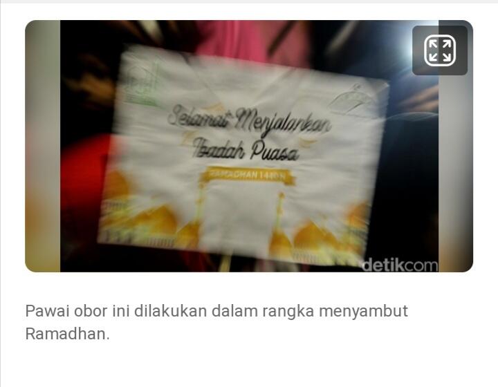 Mengenang Pawai Obor Yang Telah Lewat 
