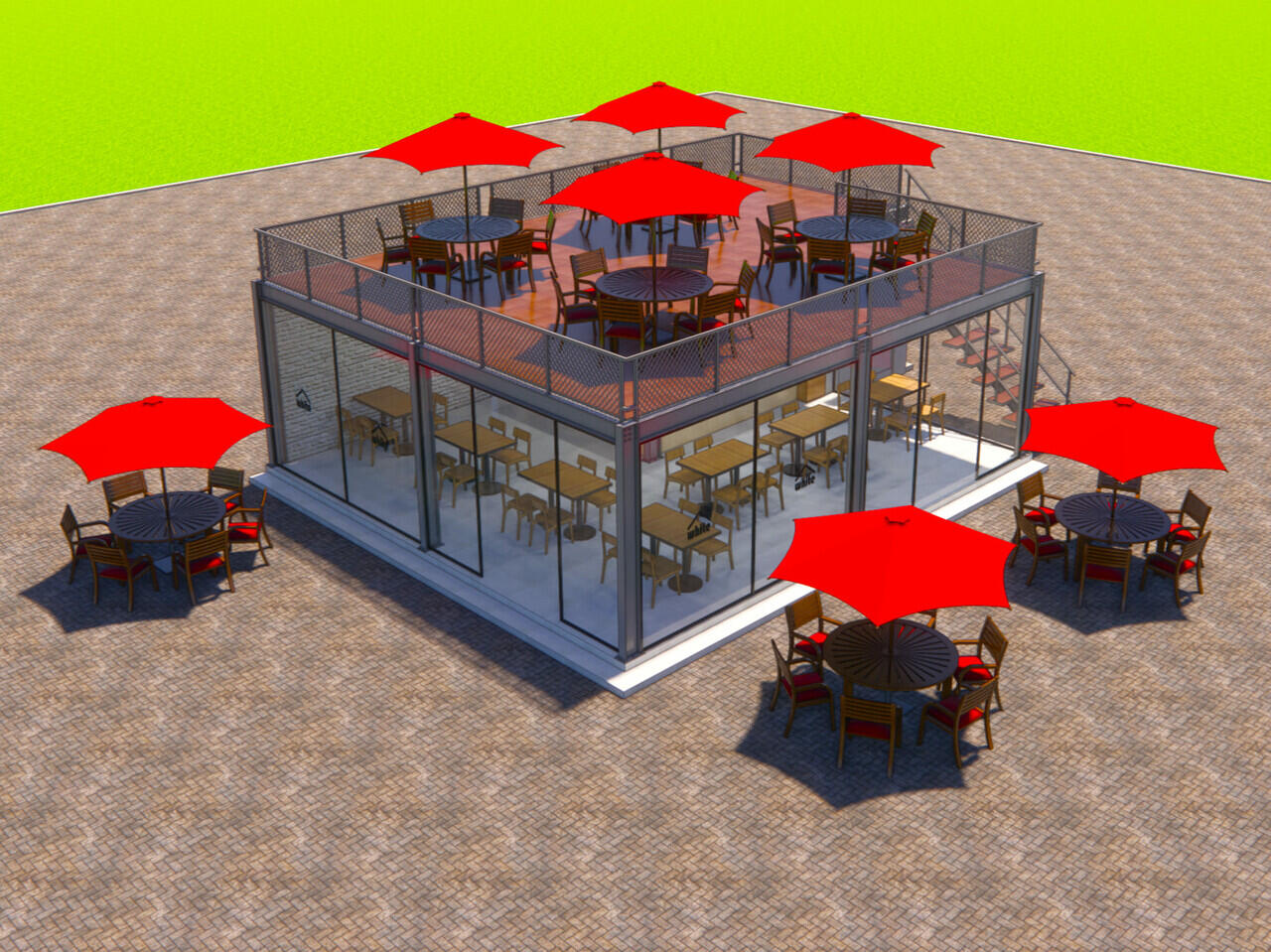Jasa Desain & Bangun Caffe Roof Top [Indo Kontraktor Desain]