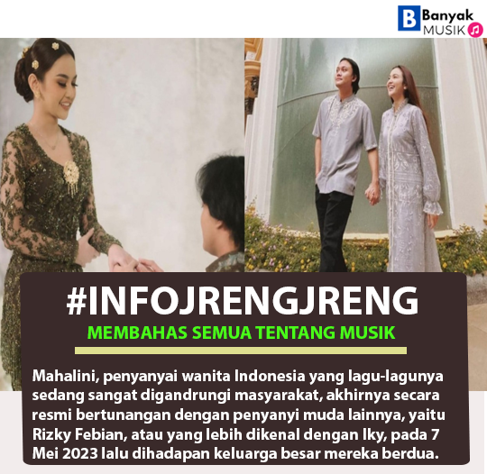 Mahalini & Rizky Febian Resmi Tunangan
