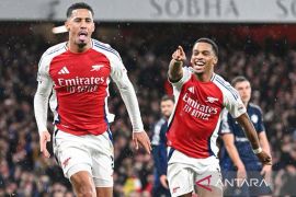 Arsenal amankan satu poin ketika bertandang ke markas Fulham