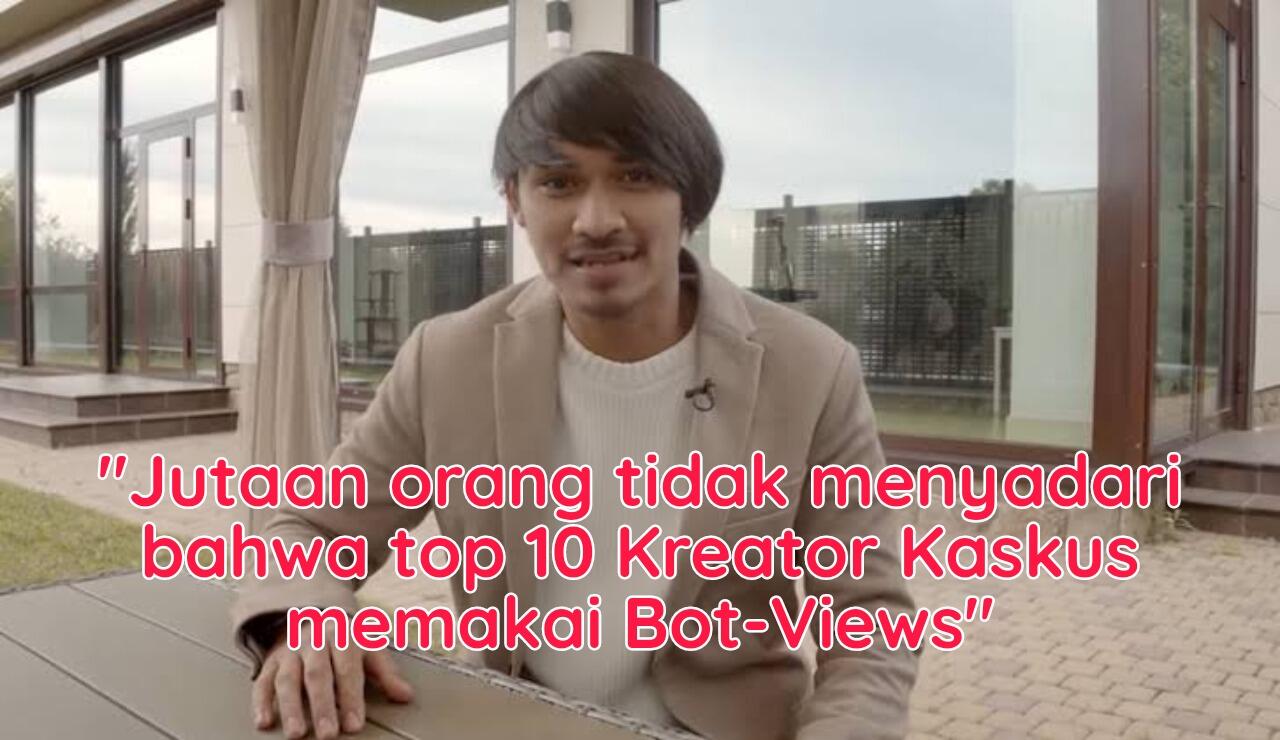 Kaskuser Kok Pake Bot? Situ Kreator Apa Perampok?