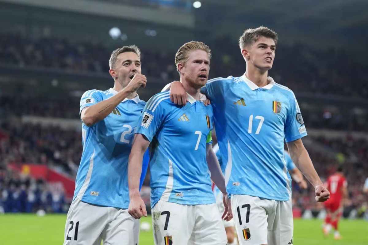 Belgia bungkam Wales 4-2