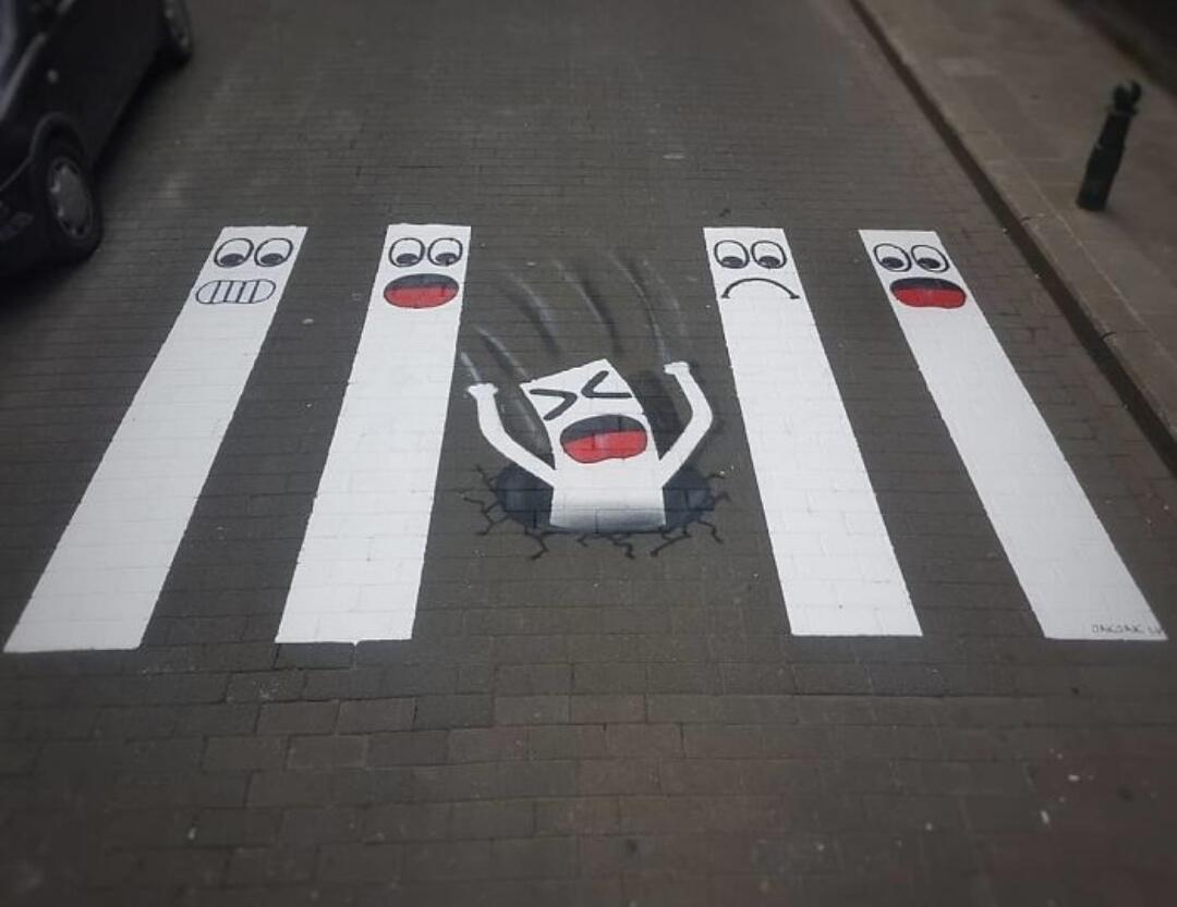 Wah Indahnya! 13 Potret Karya Seni dari Zebra Cross