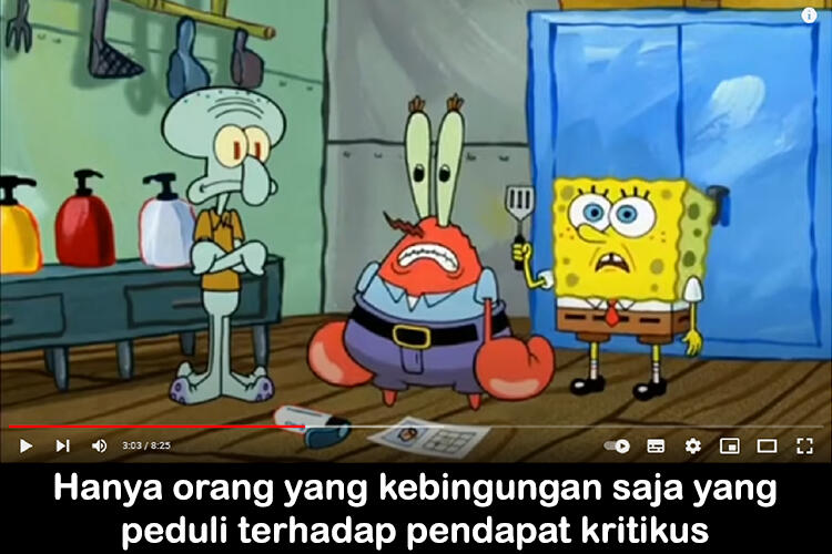 Julid-an Squidward Tapi Bikin Netizen Berkaca-kaca, Jadi Sedih!