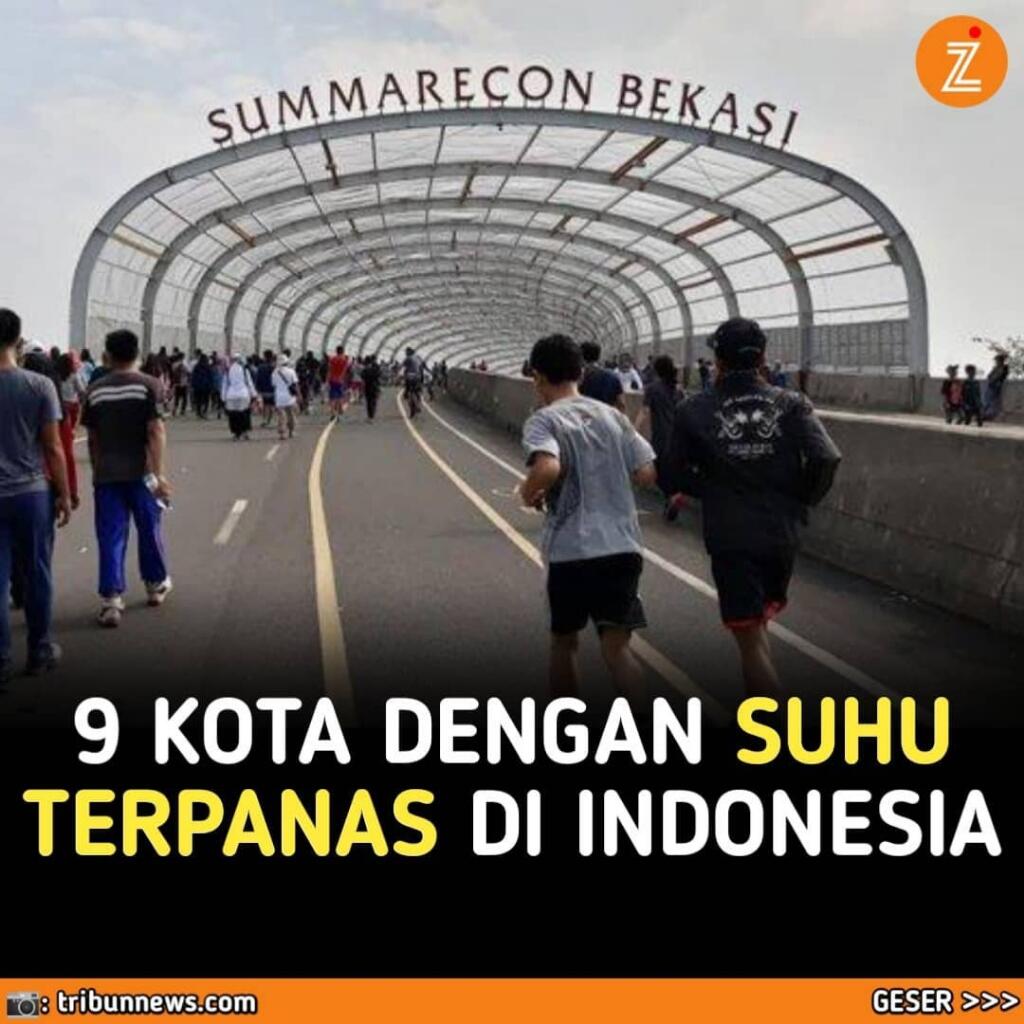 Kota-kota Terpanas Di Indonesia, Benarkah?