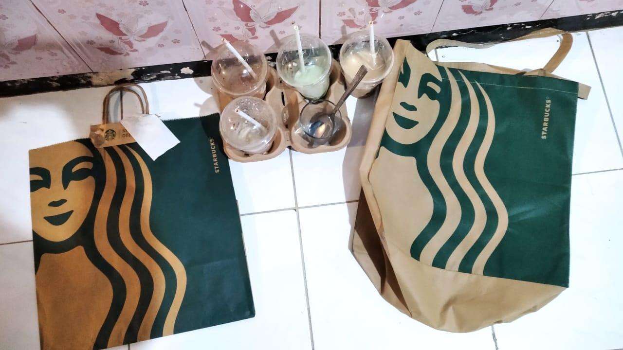 Reusable Bag Starbucks Murmer, Cuman IDR 7,5k Doank