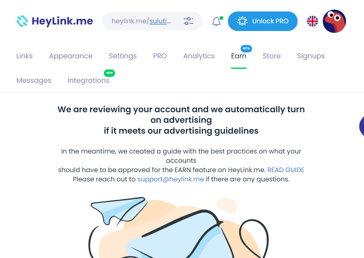Kamu Content Creator? Hasilkan Cuan Adsense Dari Heylink me!