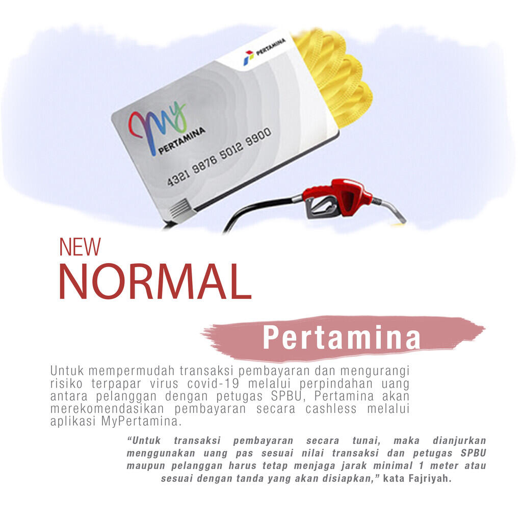 Inilah New Normal Untuk di SPBU