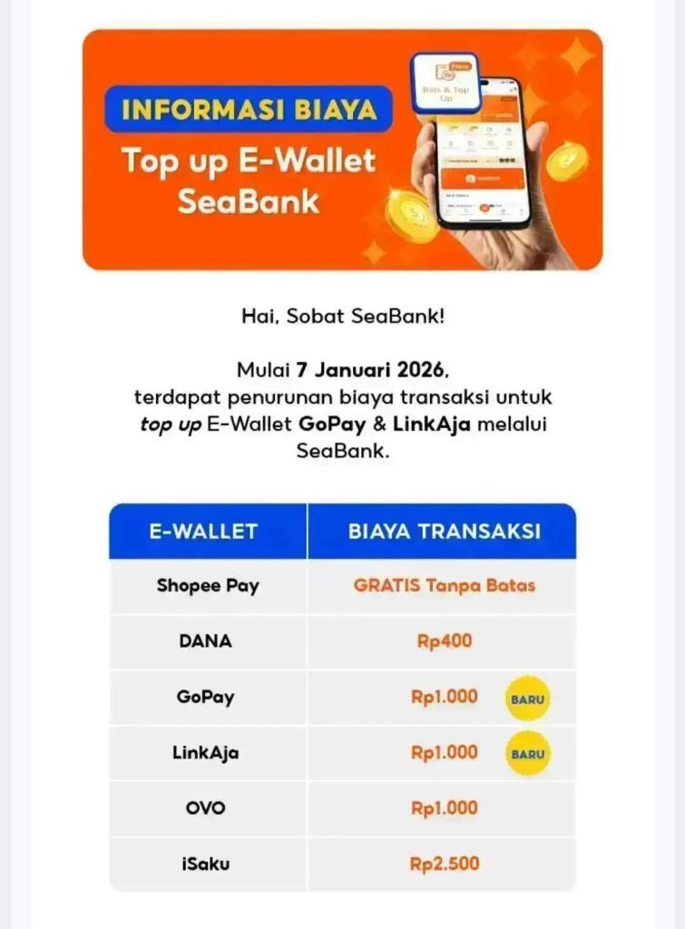 Alternatif Bank Digital dari Seabank ke Krom Bank (CUAN)!!