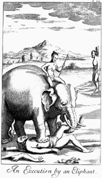 Hukuman Mati yg Dilakukan oleh Gajah