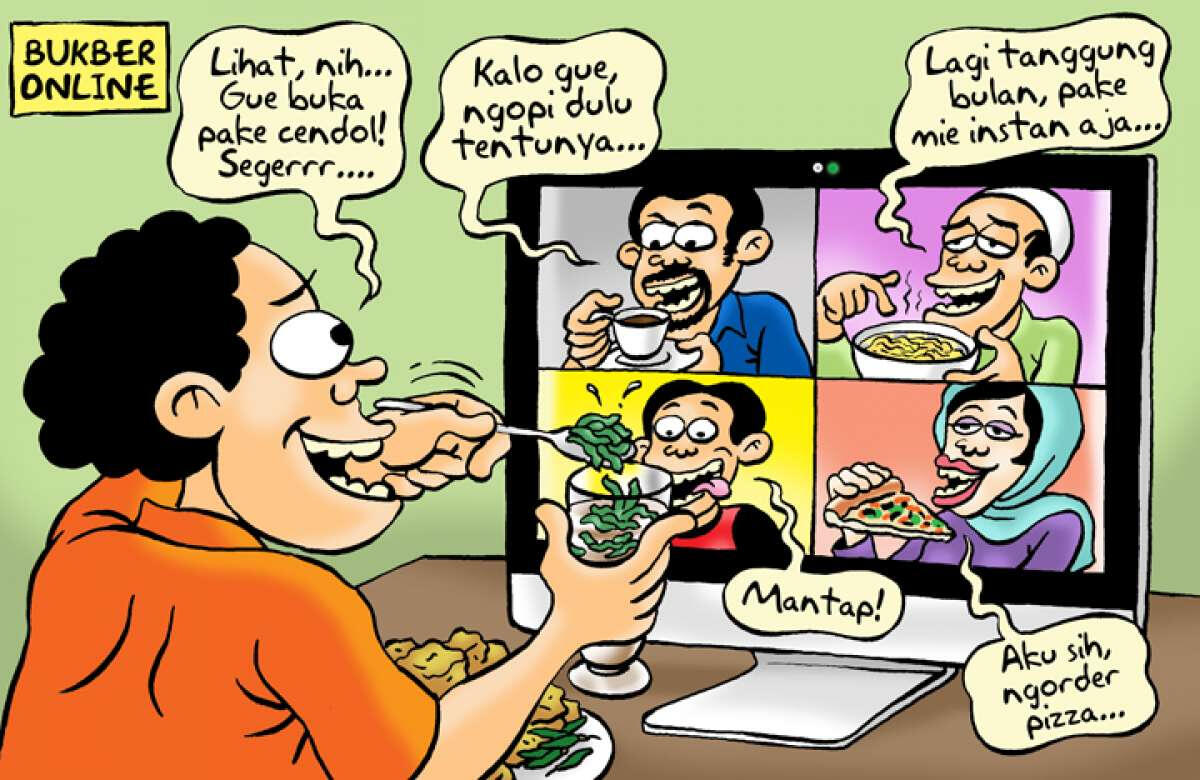 5 Tips Bikin Bukber Virtual Makin Seru, No 4 Ngga Boleh Sampai Miss