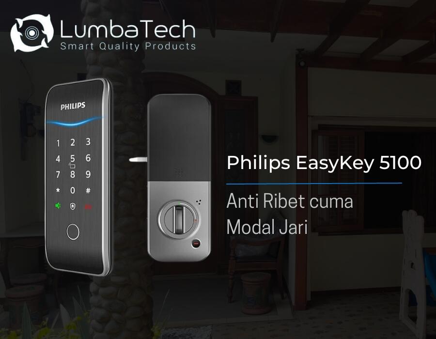 Philips EasyKey 5100: Anti Ribet dengan Modal Jari