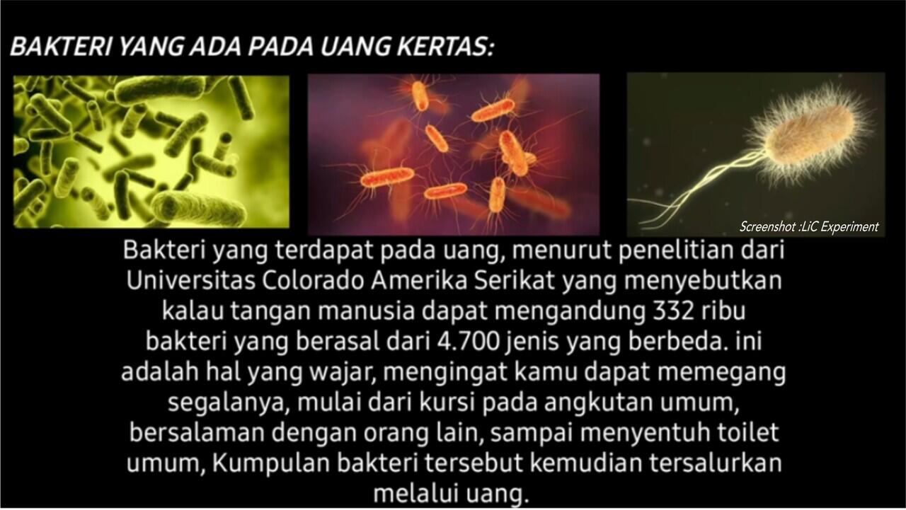 Ada Milyaran Kehidupan pada Selembar Uang Kertas