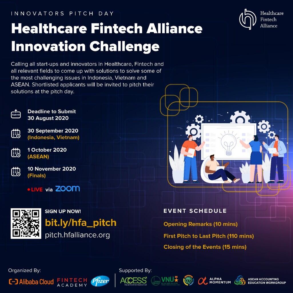Kompetisi Healtech & Fintech hadiah USD 50.000 Gan