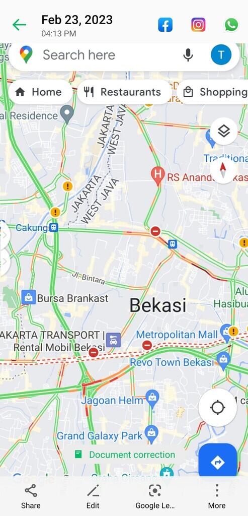 Antara Stasiun Sentral Manggarai & Halte Harmoni Central Busway 