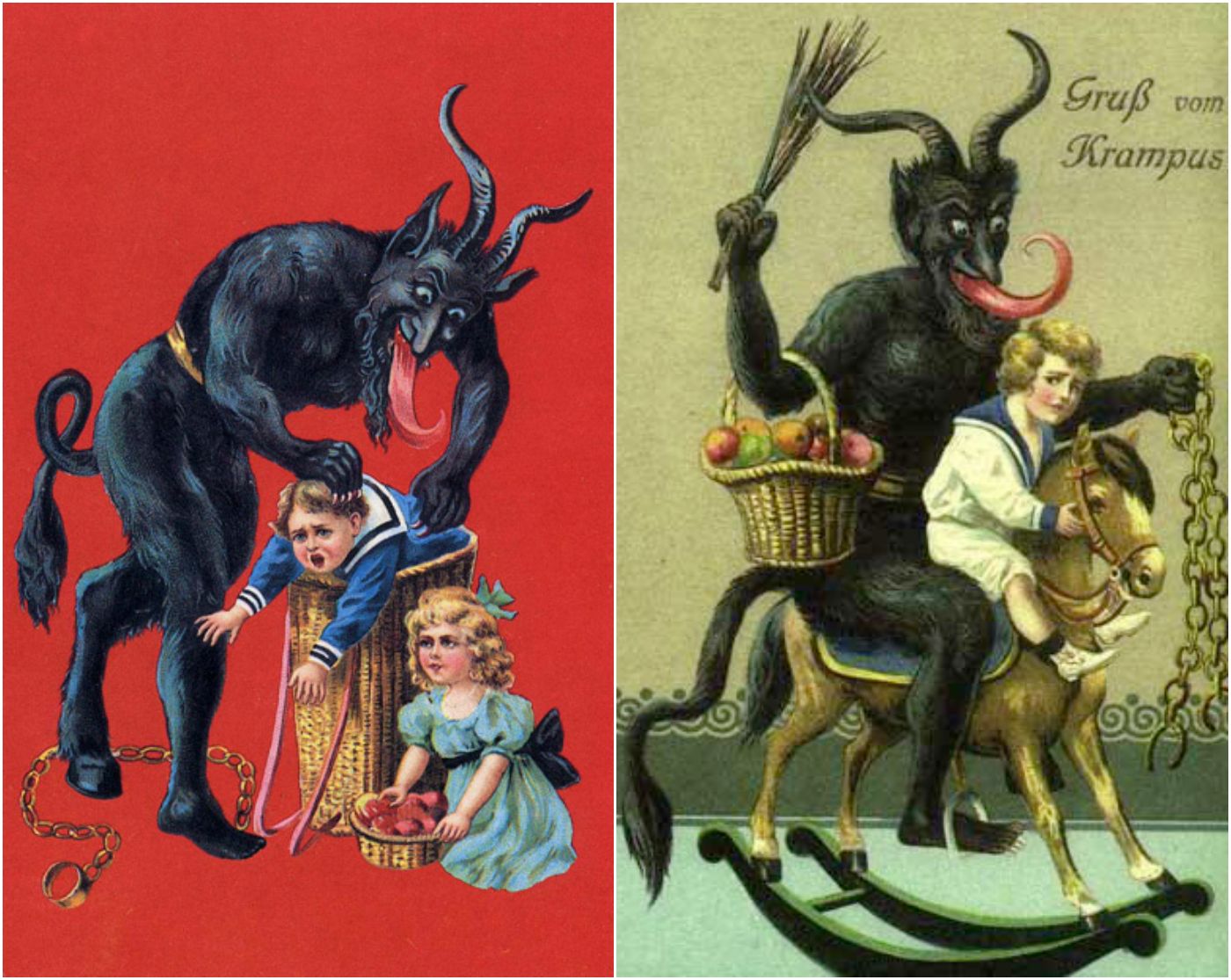Krampus, Sosok Mengerikan Yang Mengintai di Malam Natal