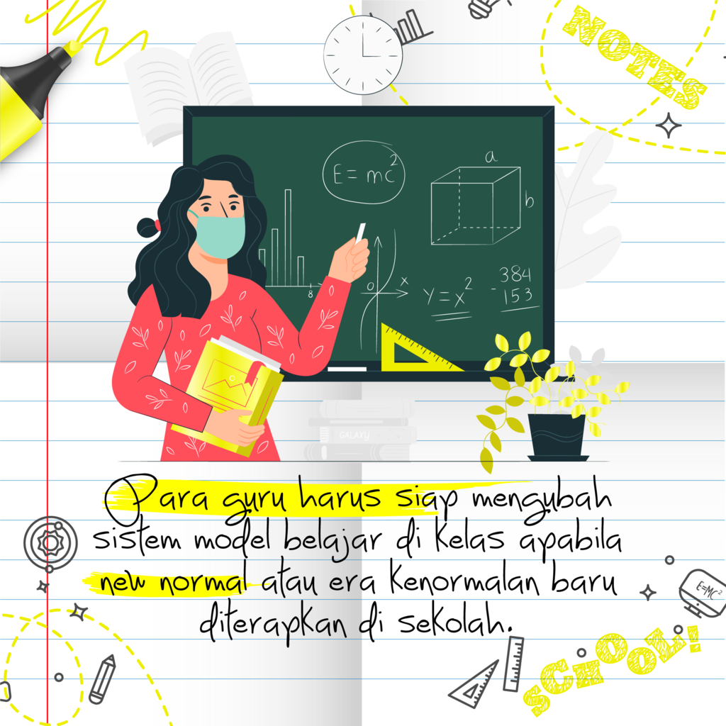 New Normal Ubah Metode Belajar Siswa