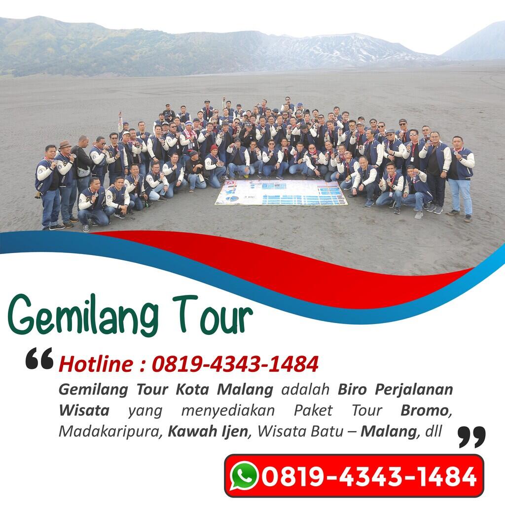 Bromo Tour Desember, Hub 0819-4343-1484