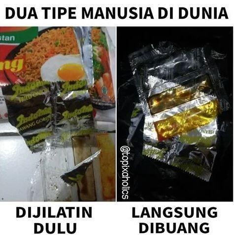 Meme Kocak Tentang 2 Tipe Manusia! Agan Yang Mana?