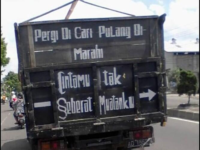 Sopir Truk: Sang Filsuf Jalanan 