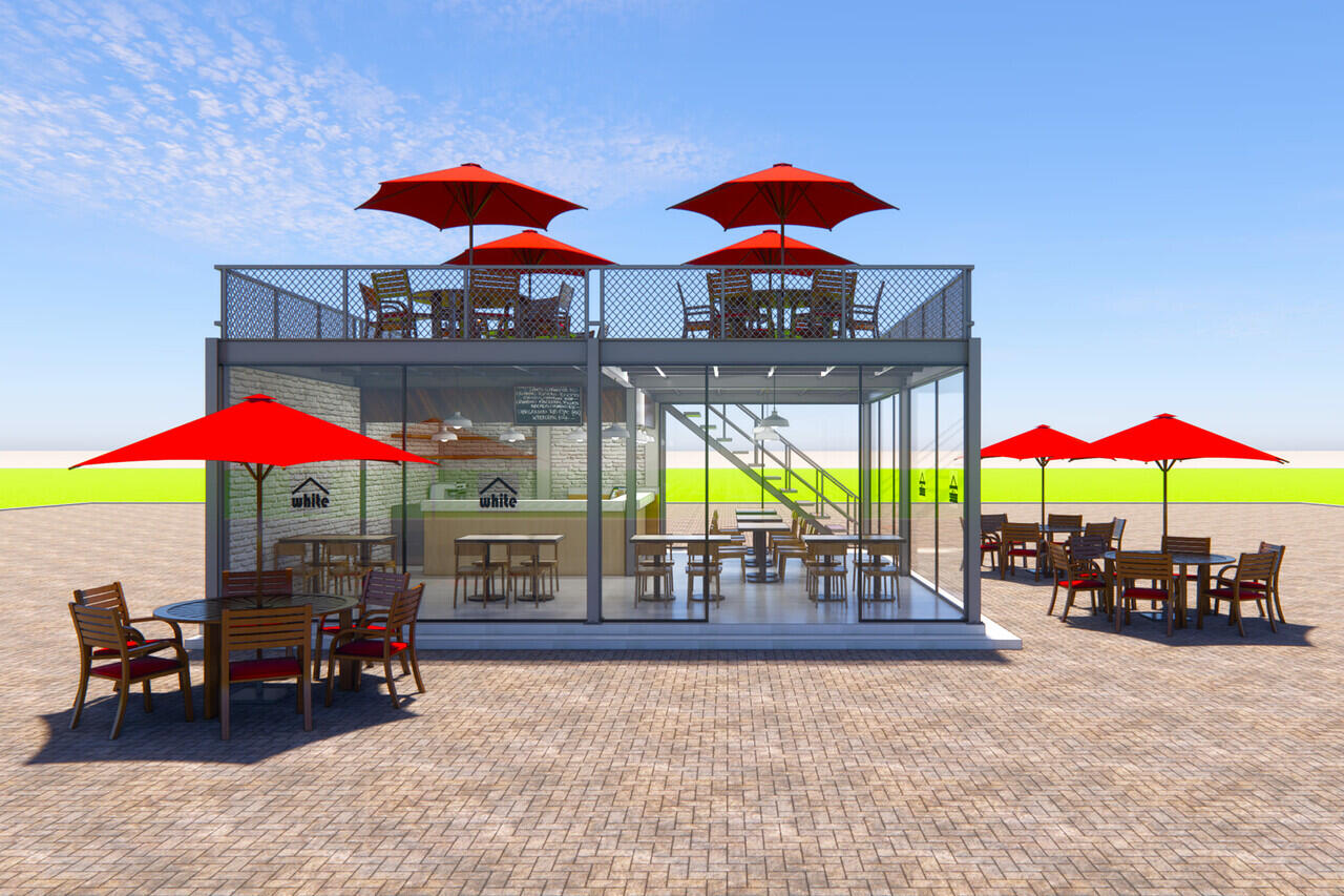 Jasa Desain & Bangun Caffe Roof Top [Indo Kontraktor Desain]