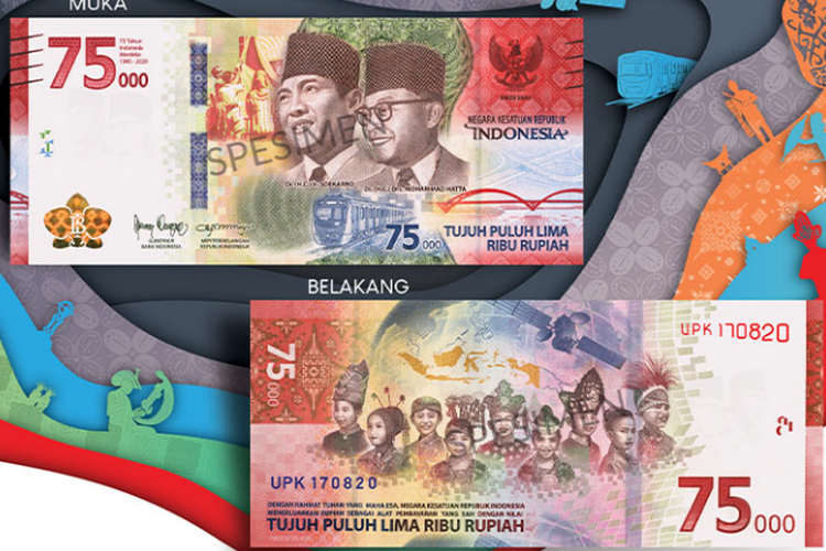 Ternyata Ini Makna Dari Uang Baru Pecahan 75.000