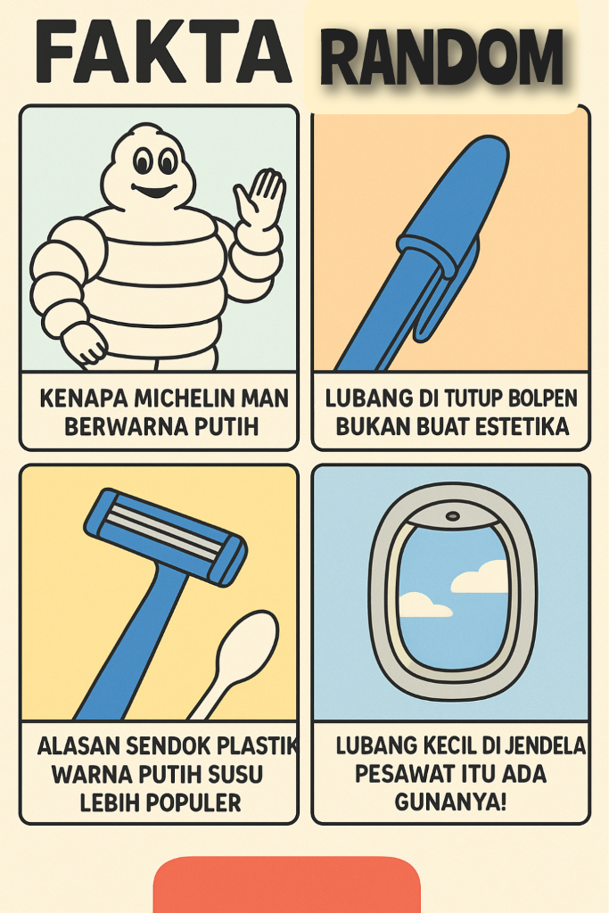 5 Fakta Random dalam Kehidupan Sehari-hari yg ternyata penting