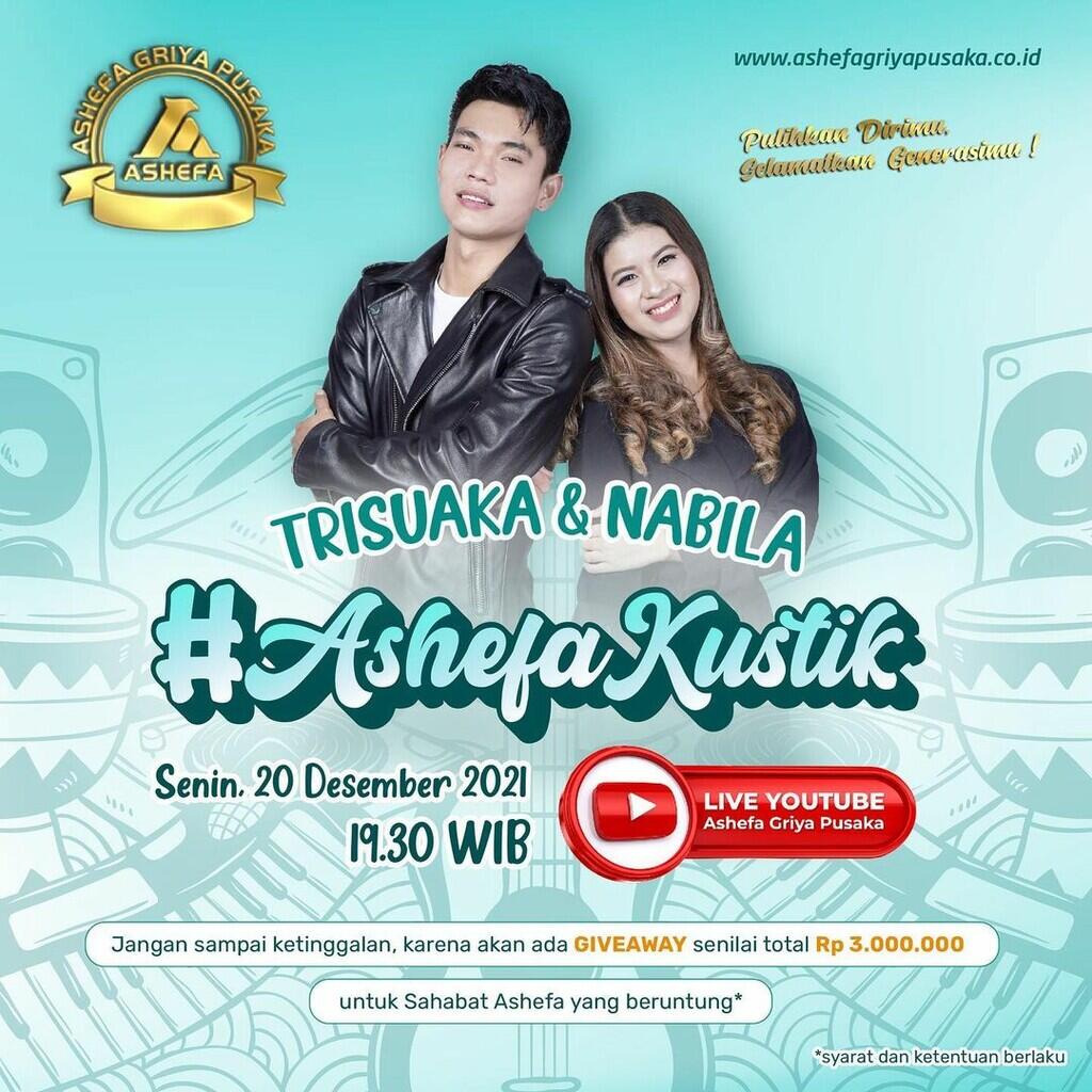 Trisuaka & Nabila di Jakarta #AshefaKustik