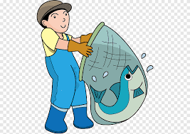 Jaring Ikan Laut Di Darat