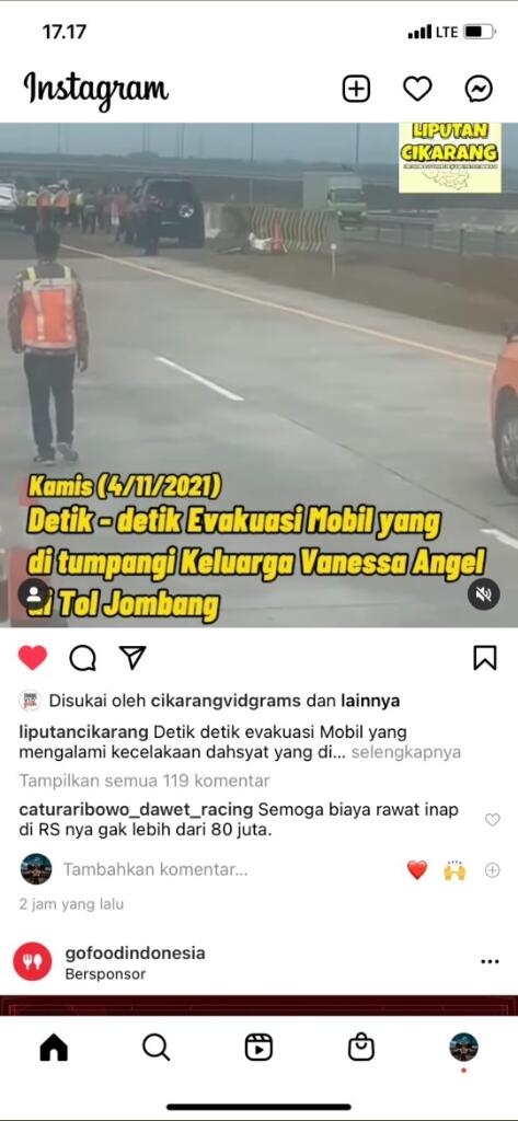 Vanessa Tewas Banyak Komentar Ganas! Miris! 