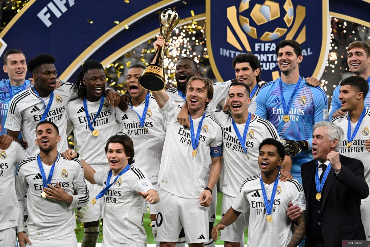 Real Madrid pemenang Piala Interkontinental 2024