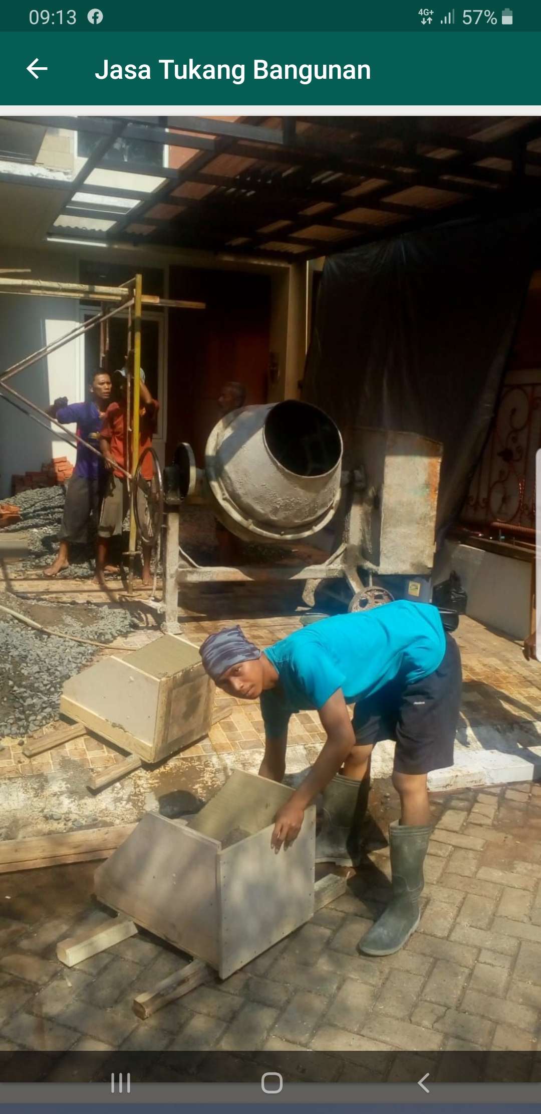 Tukang bangunan Penipu & Maling