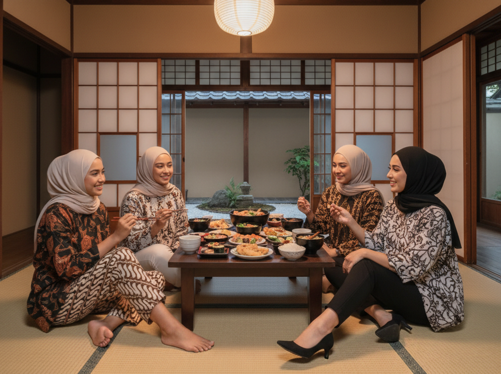 5 Sensasi Makan Secara "Lesehan" 