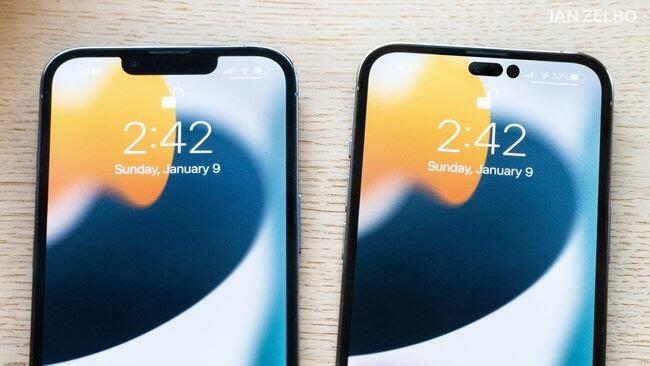 Rumor iPhone 14 Pro & punya 2 lubang di layar 