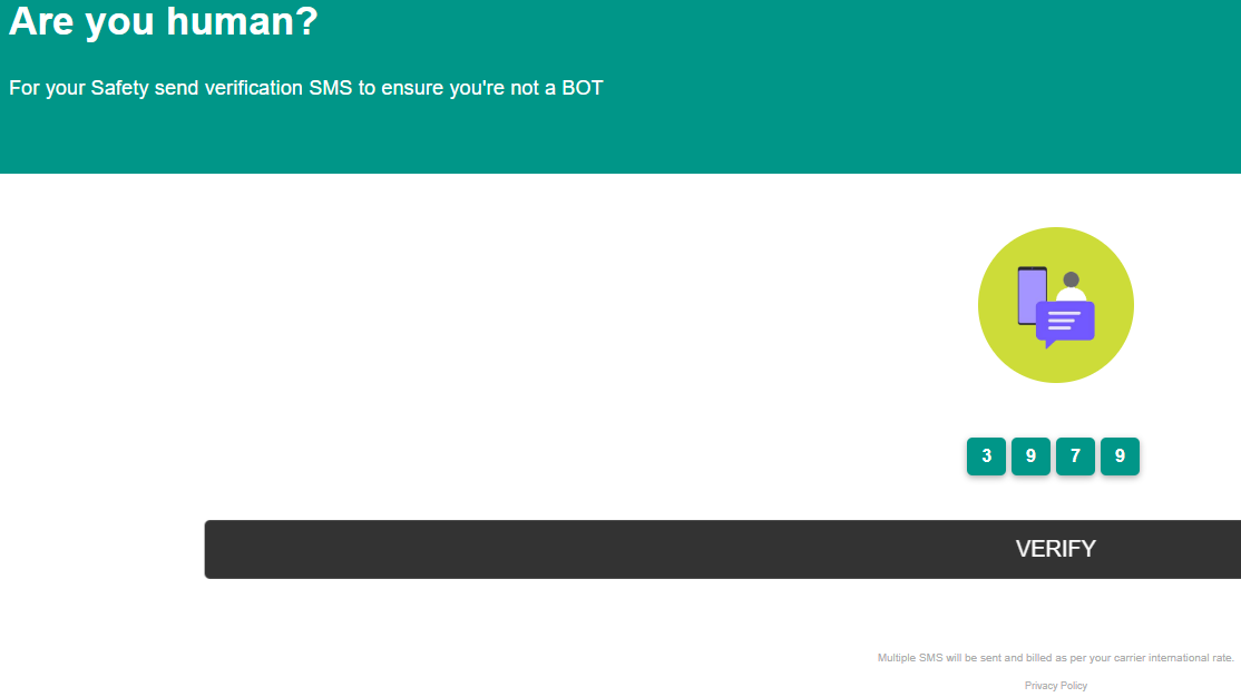 Verify yourself! And win exciting gift