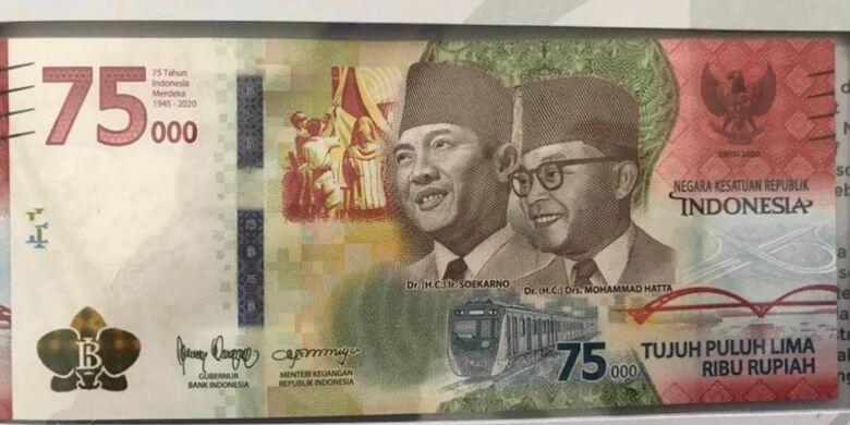 Ternyata Ini Makna Dari Uang Baru Pecahan 75.000