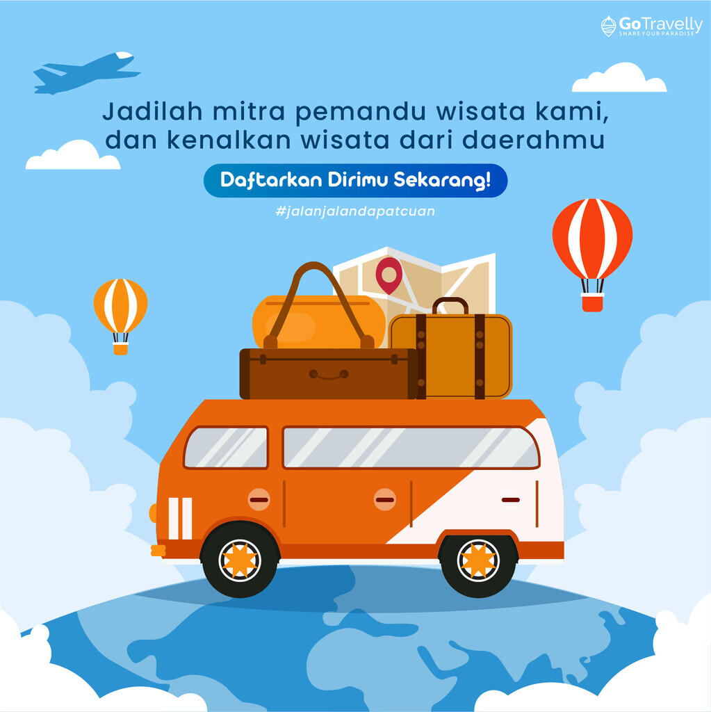 "OPEN PENDAFTARAN LOKAL GUIDE DAN PAKET TOUR"