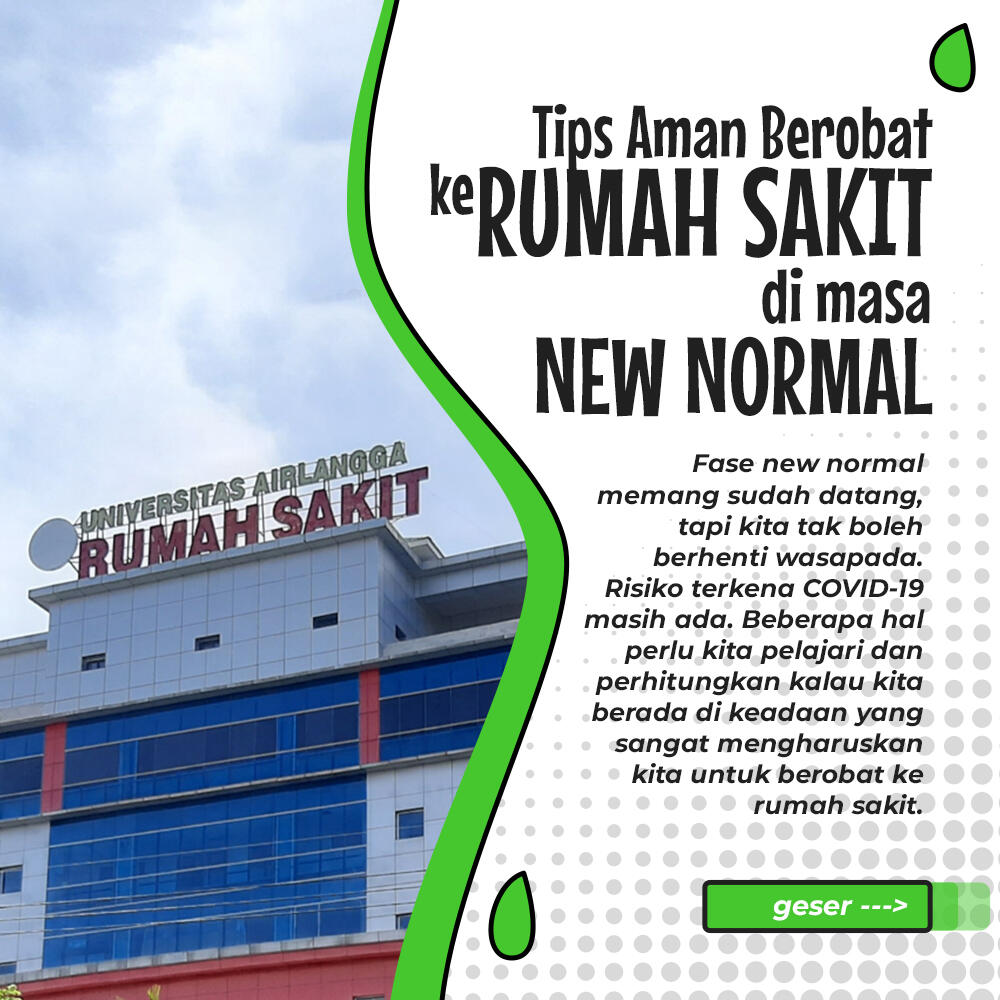 Tips Aman Berobat ke Rumah Sakit di Masa New Normal