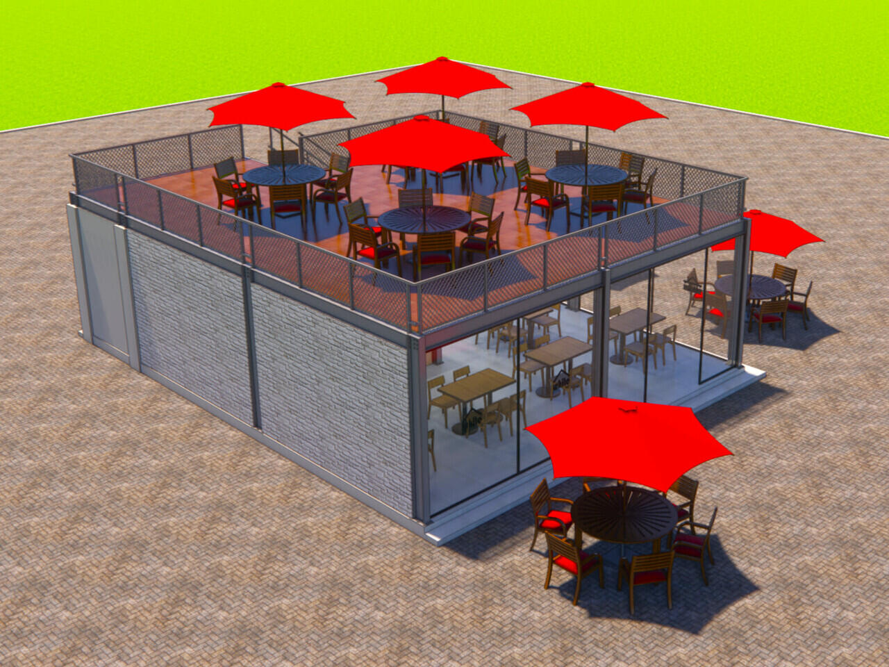 Jasa Desain & Bangun Caffe Roof Top [Indo Kontraktor Desain]