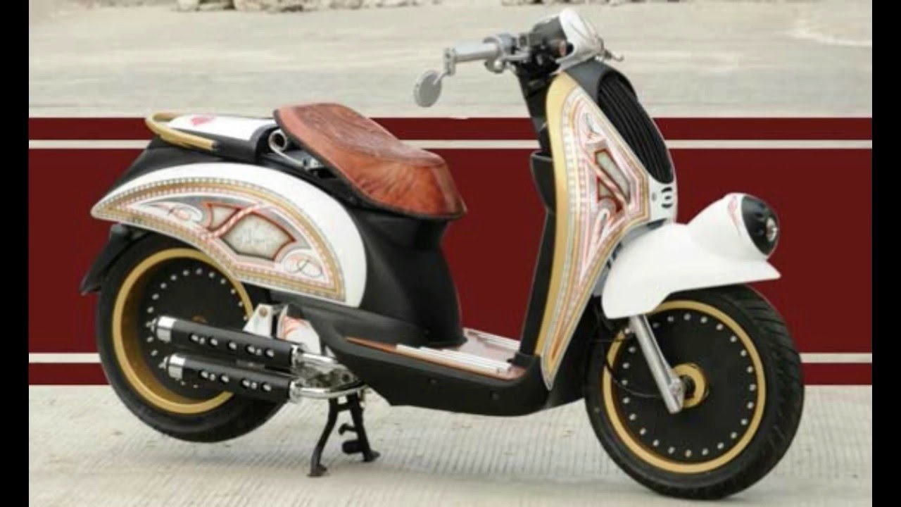 Modifikasi Motor Scoopy Terbaik